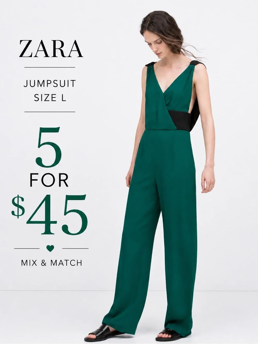 π5βfor $45π zara Jumpsuit romper size L